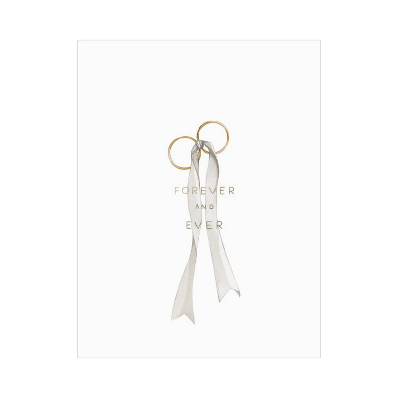 Foil Card - Wedding Rings