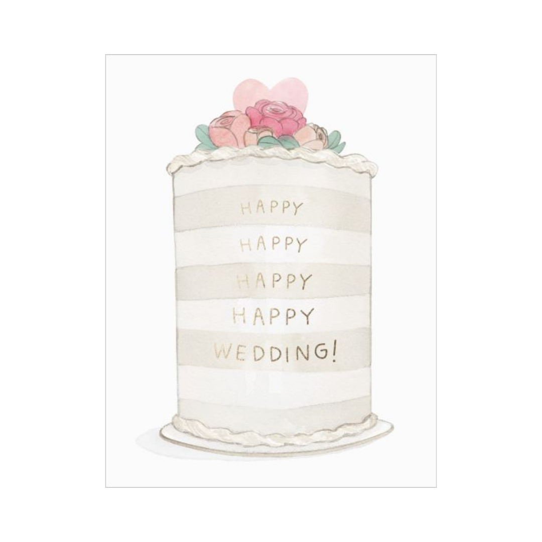 Foil Card - Frosted Wedding