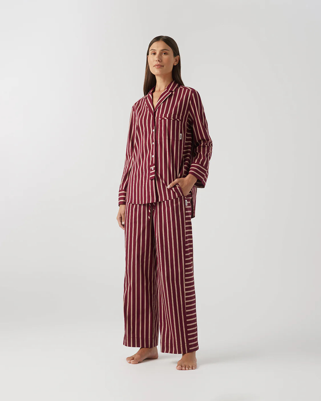 Long Sleeve Shirt - Wine