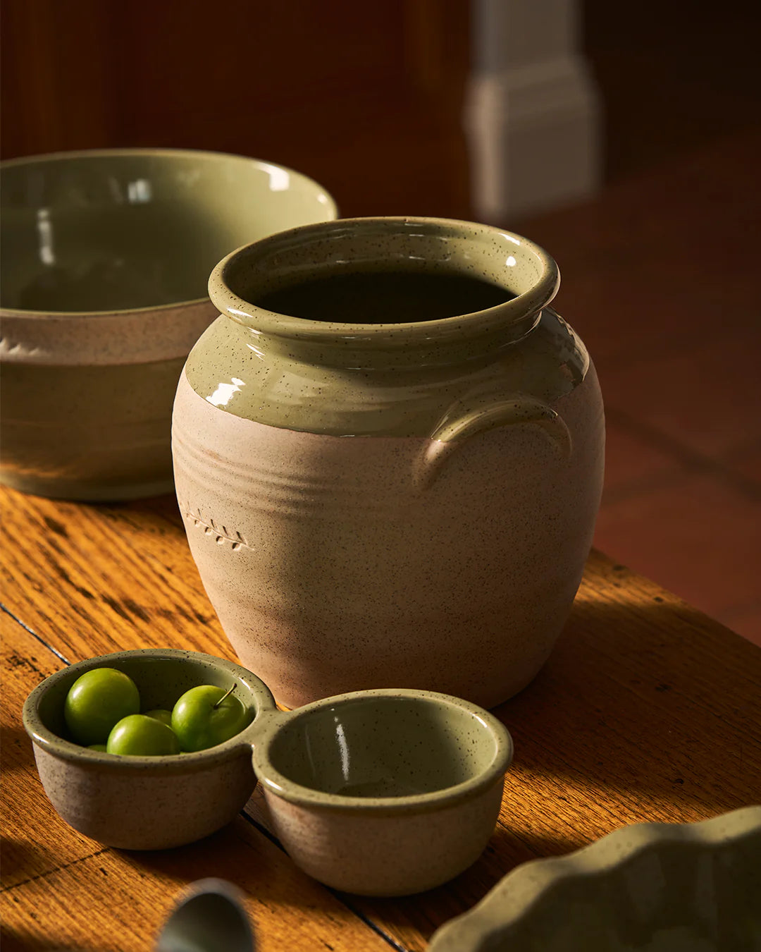 Utensil Jar in Peppercorn / Kitchen Life