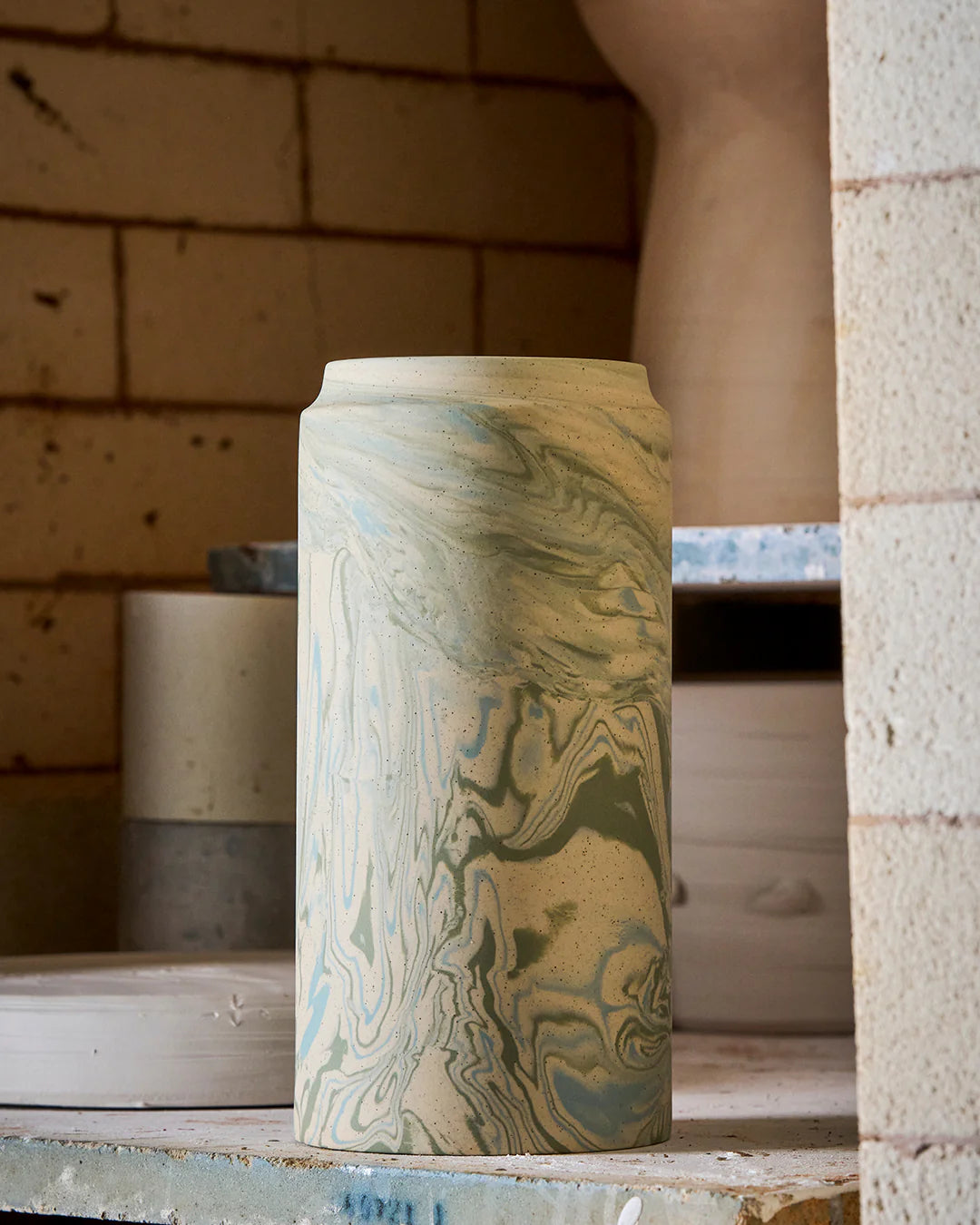 Tall Autumn Vase