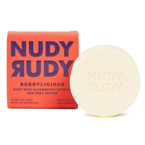 Nudy Rudy Bar Soap 4.2oz - Berrylicious