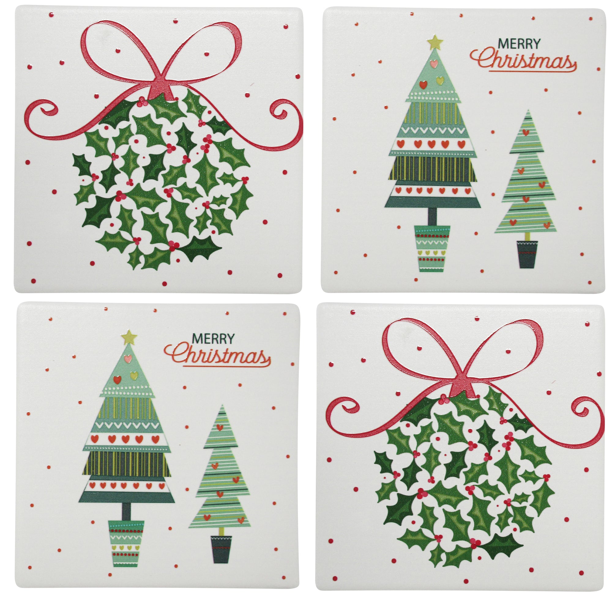 Assorted Coasters - SET OF 4