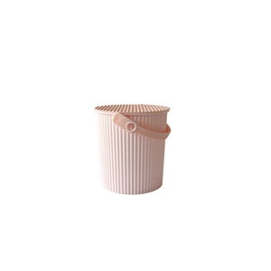 Macaron Baby Bucket with Lid - Peach (0.7 Ltr)