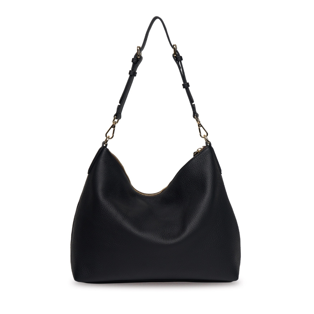 Miki Shoulder Bag - Black Luxe