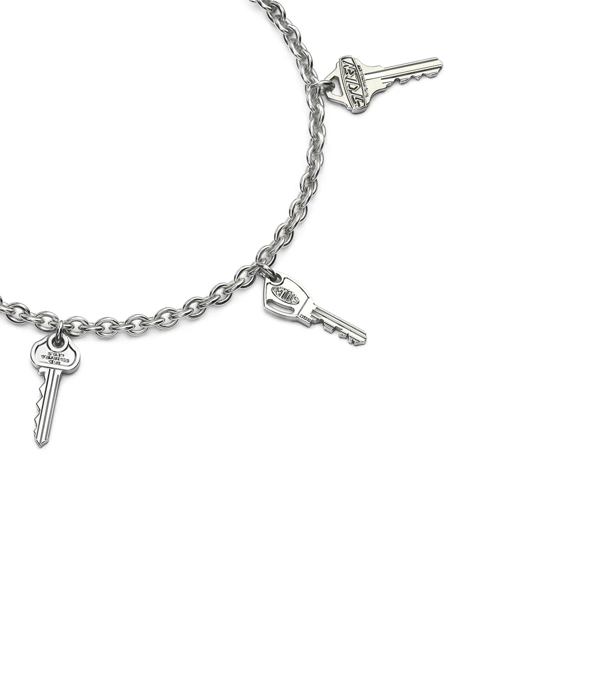 Mini Key Charm Bracelet