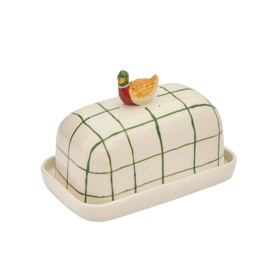 Butter Dish - Duck