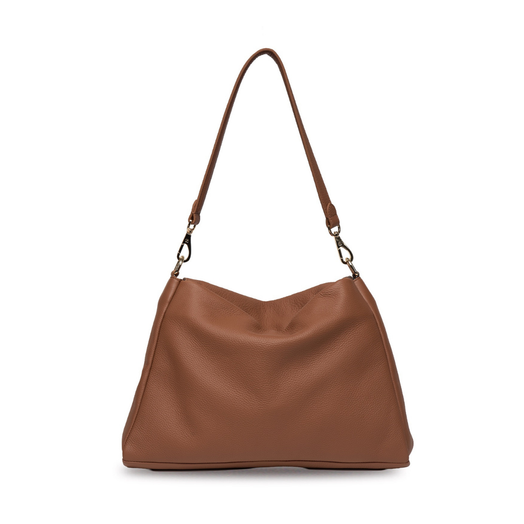 Becks Crossbody - Tan Luxe