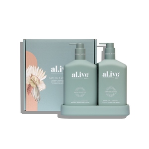 Wash & Lotion Duo - Kaffir Lime & Green Tea