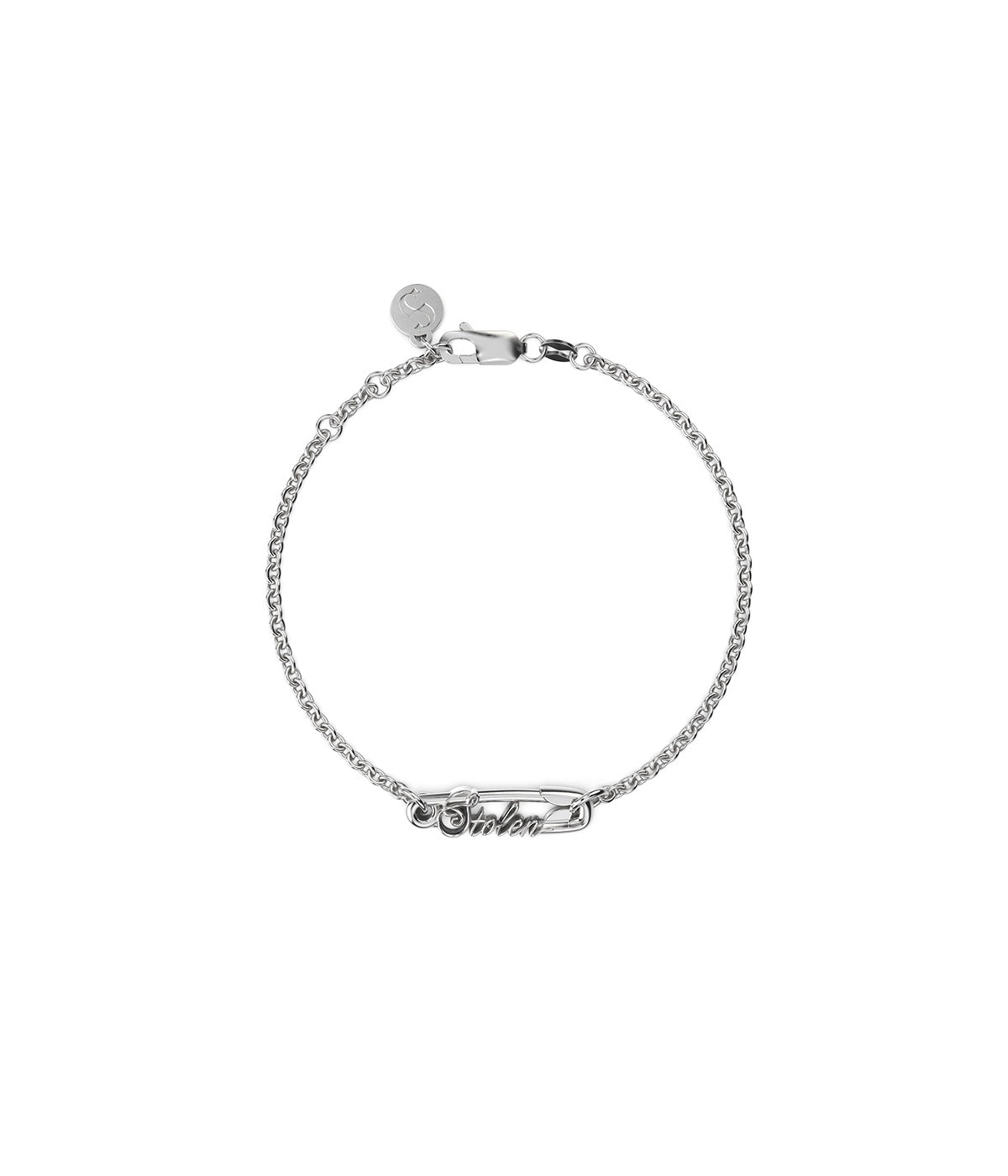 Scripted Pin Bracelet