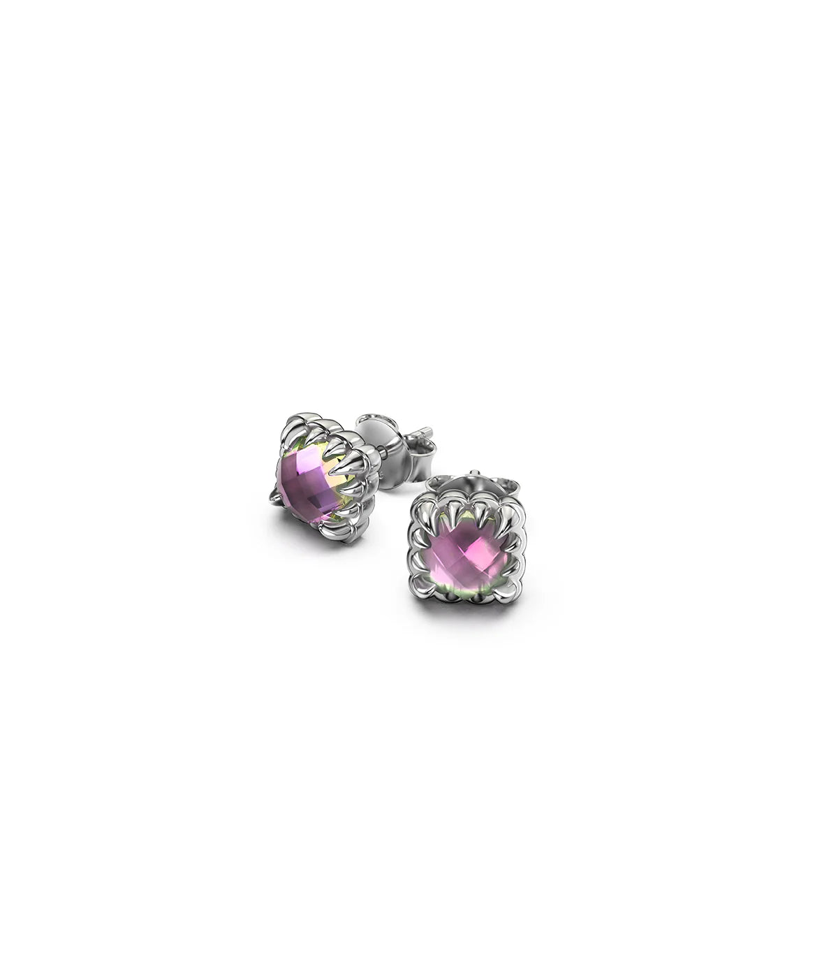 Mini Claw Studs Mystic Quartz