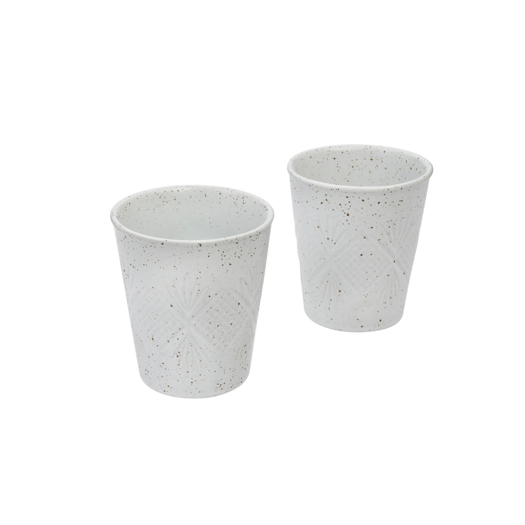 Latte 2pk - White Gloss Hardware Lane