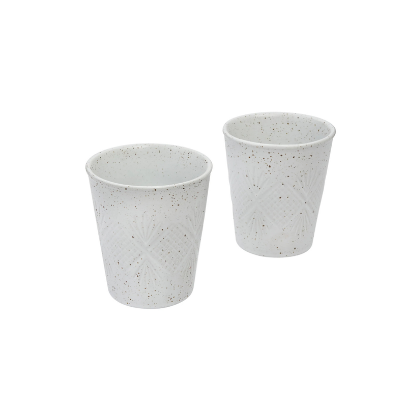 Latte 2pk - White Gloss Hardware Lane