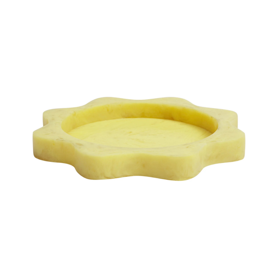 Sophie Resin Plate - Aspen Gold