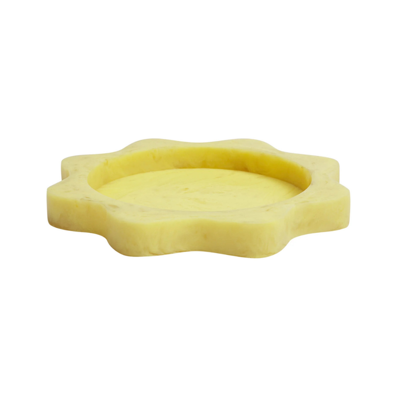 Sophie Resin Plate - Aspen Gold