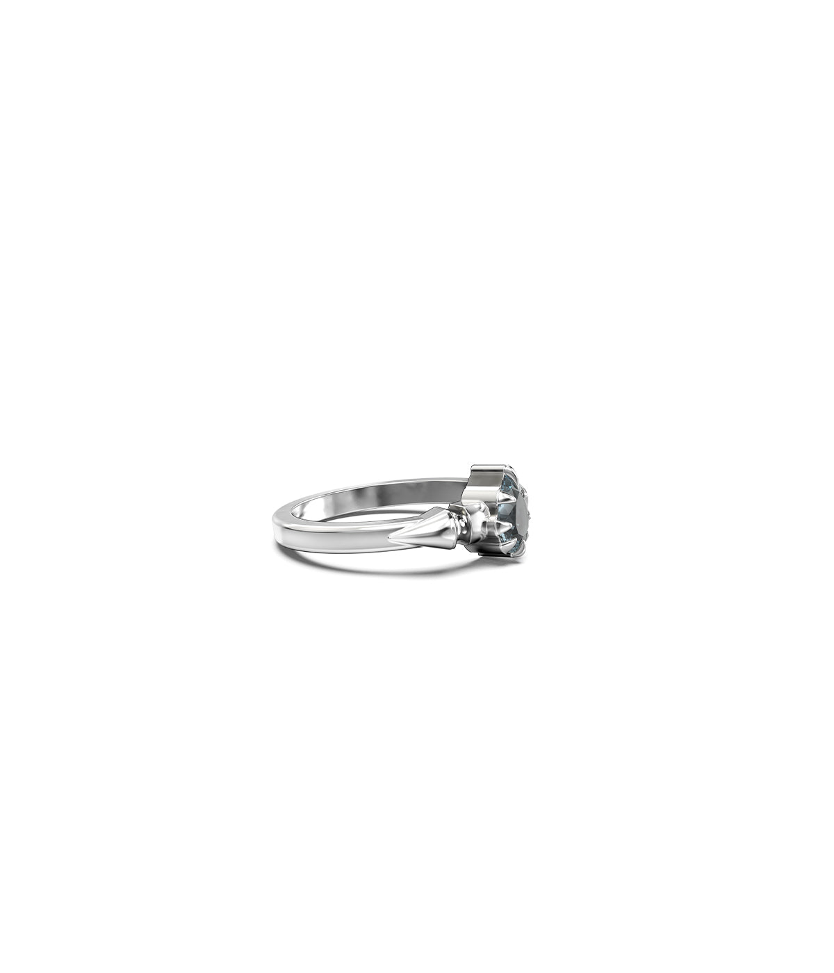 Precious Punk Droplet Ring