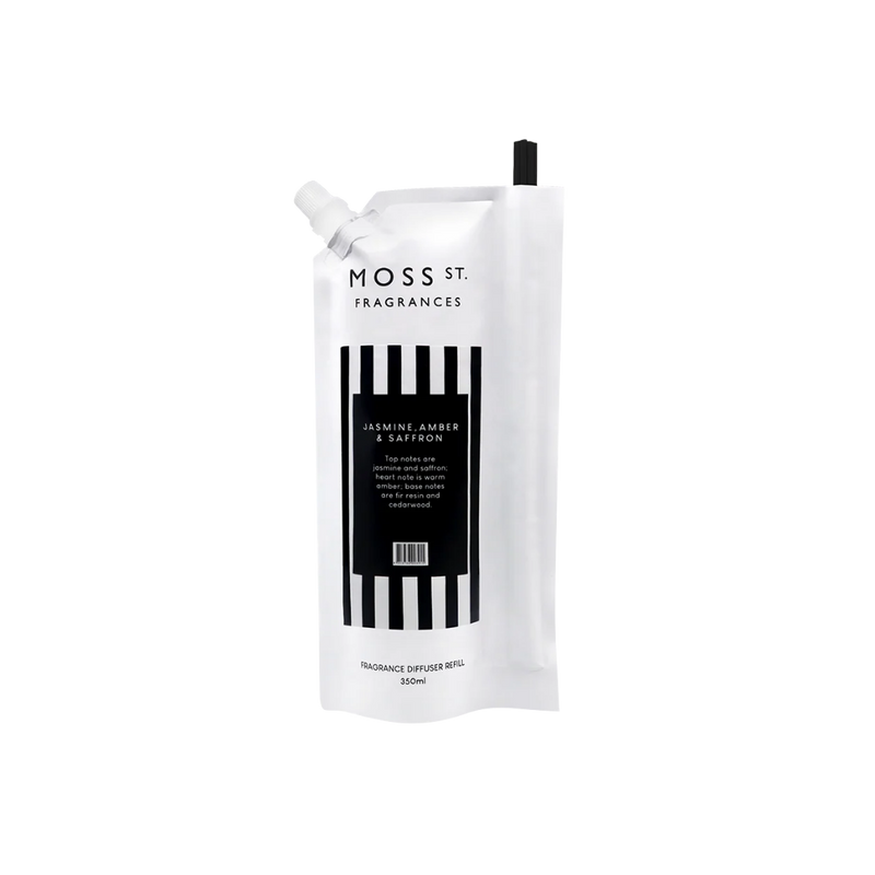 Diffuser Refill 350ml - Jasmine, amber and saffron