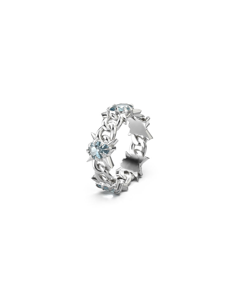 Precious Punk Eternity Curb Ring