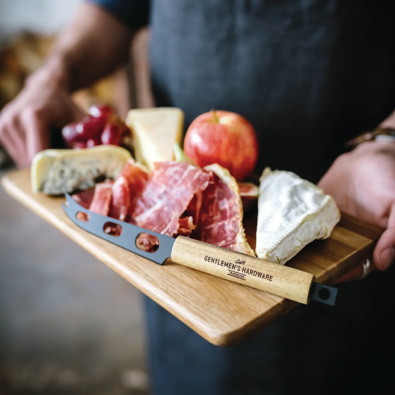 Cheese Board and Knife Set with Wine Opener
