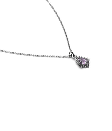 Jagged Teardrop Necklace