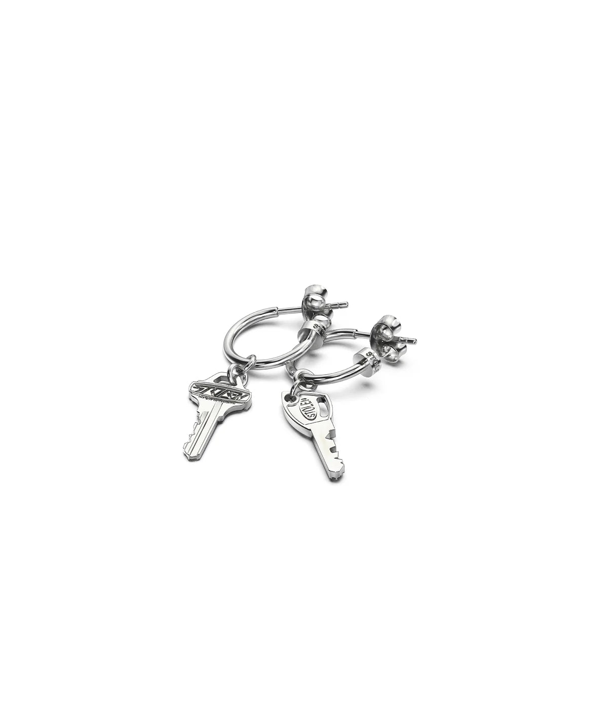 Master Key Anchor Earrings