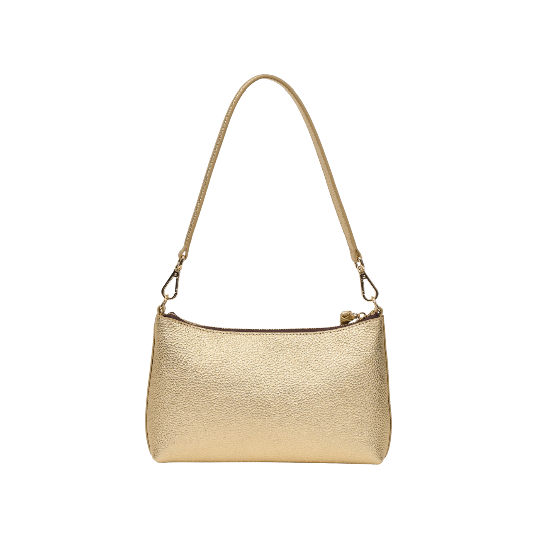 Haven Shoulder Bag - Champagne Metallic
