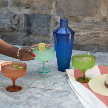 THE PENELOPE COCKTAIL SHAKER - COBALT