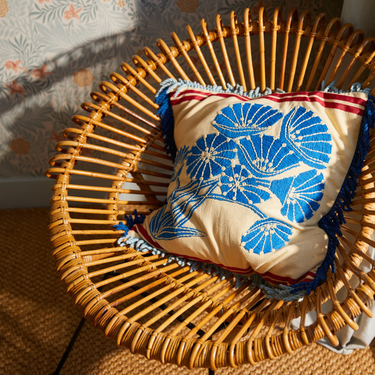 Emilia Embroidered Cushion Feather Insert Item