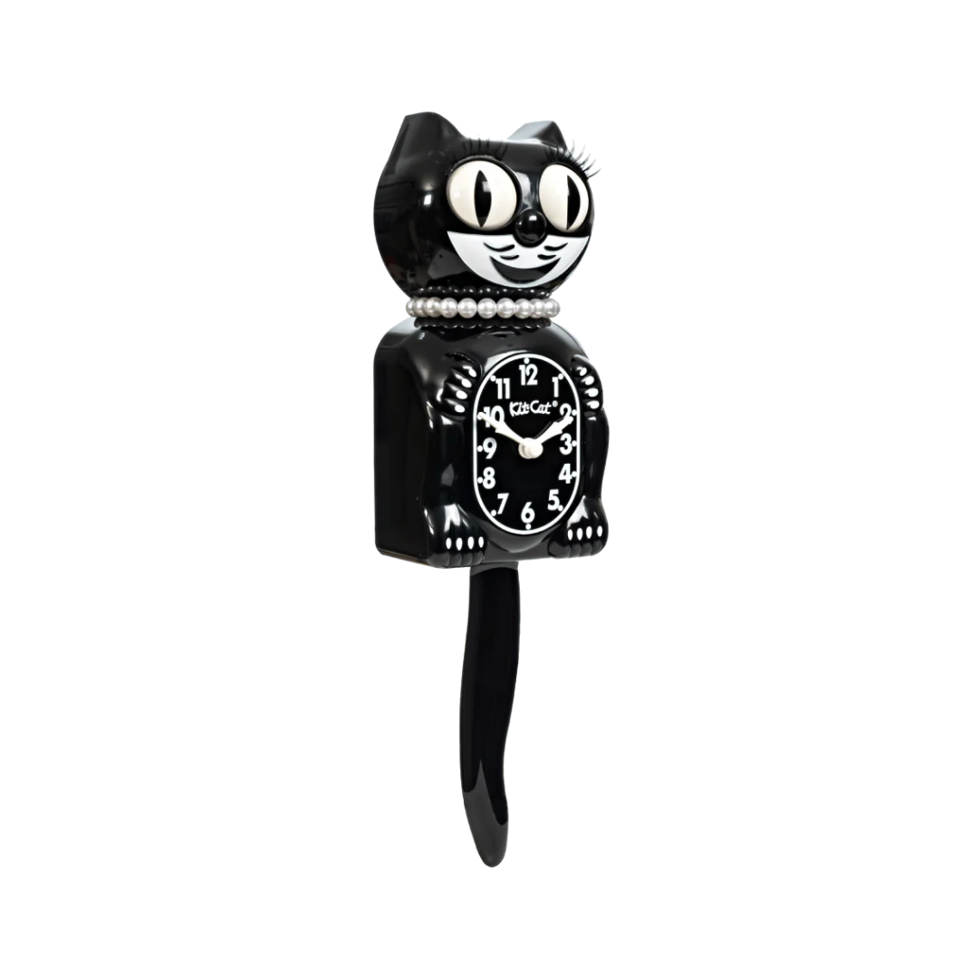 Classic Black Lady Limited Edition Kit-Cat Klock