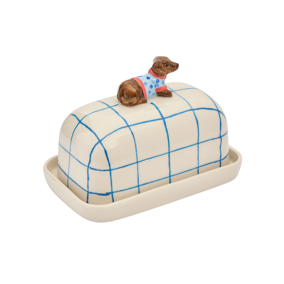 Butter Dish - Dachshund