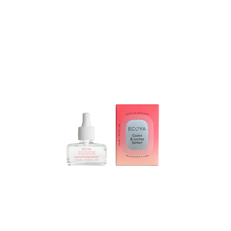Plug-In Diffuser Fragrance Flask - Guava & Lychee Sorbet