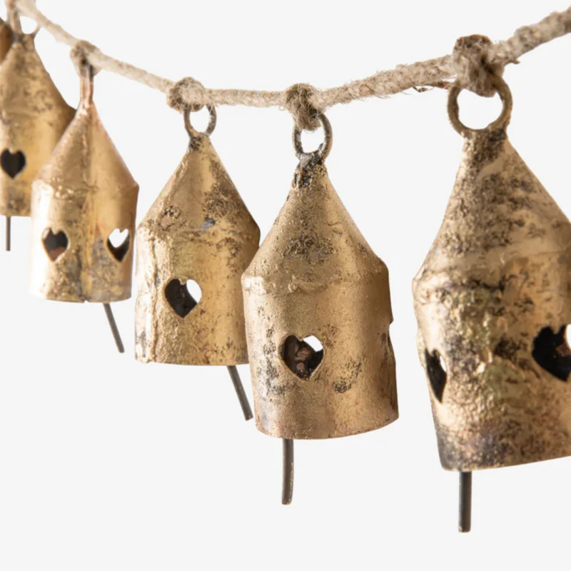 Monastery 10 Bells Garland Heart Cut Out