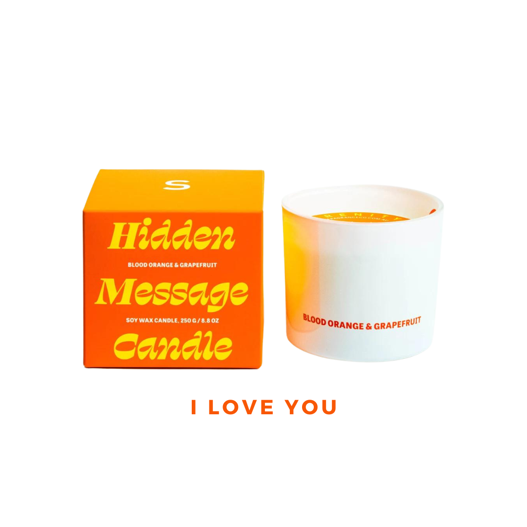 &quot;I LOVE YOU&quot; CANDLE