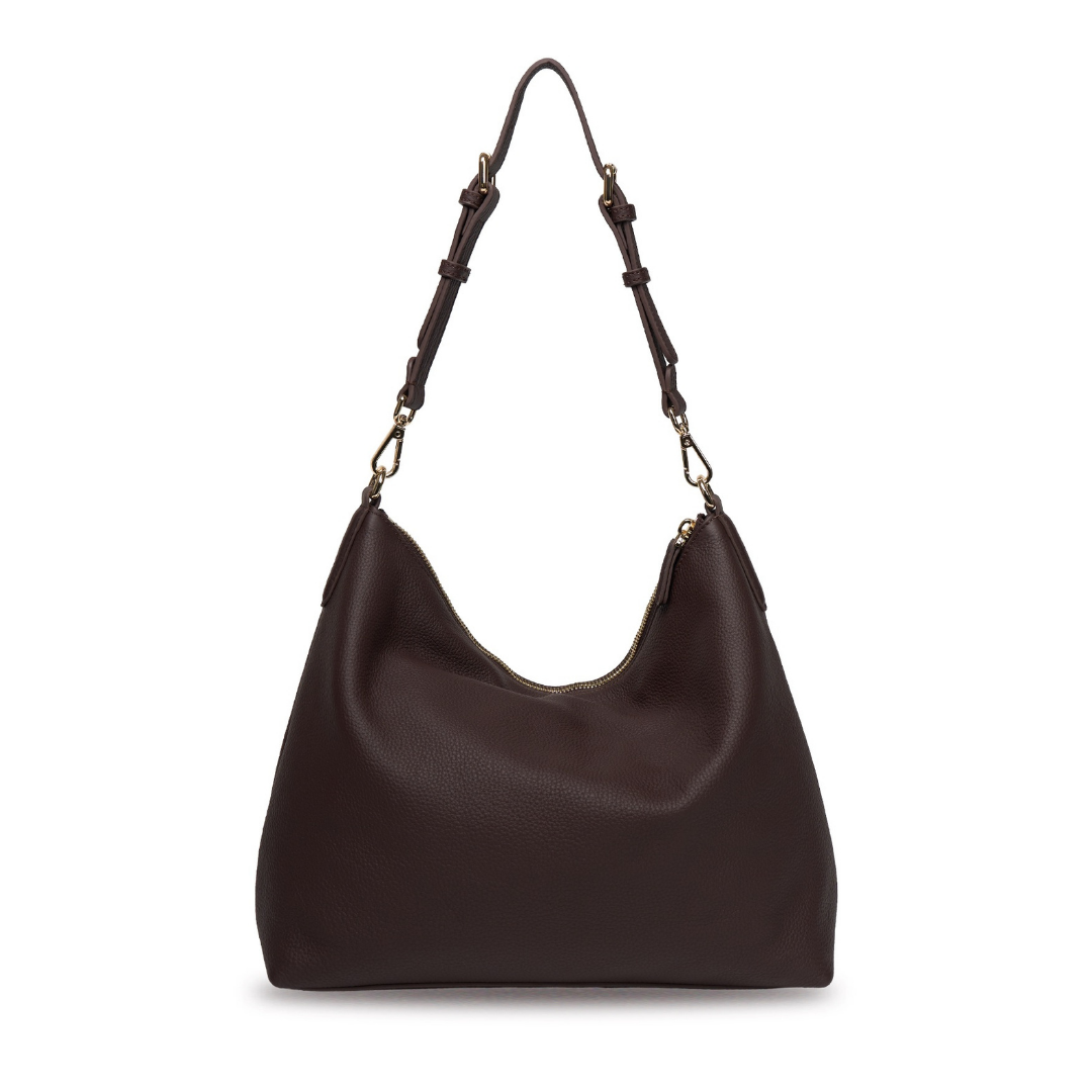 Miki Shoulder Bag - Cacao Luxe