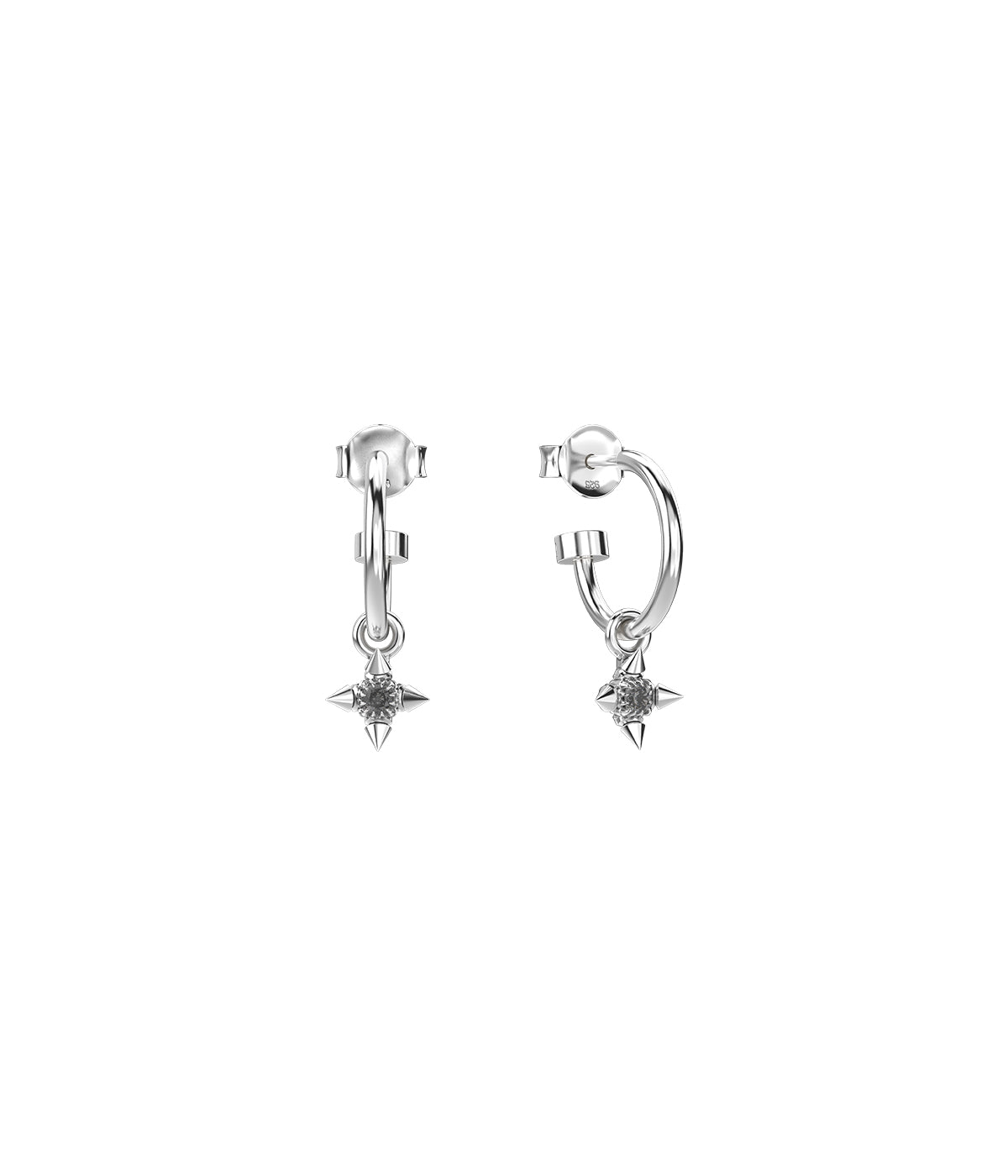 Oracle Mini Star Anchor Earrings