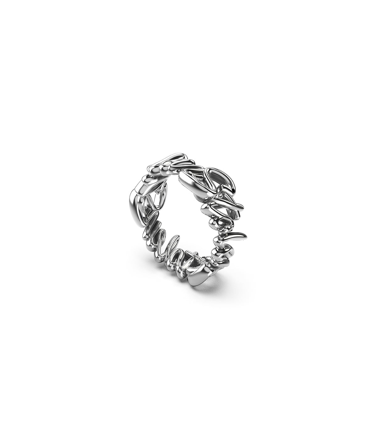 Sentimental Script Ring