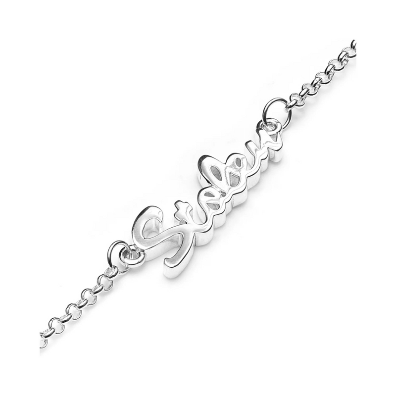 Stolen Script Necklace