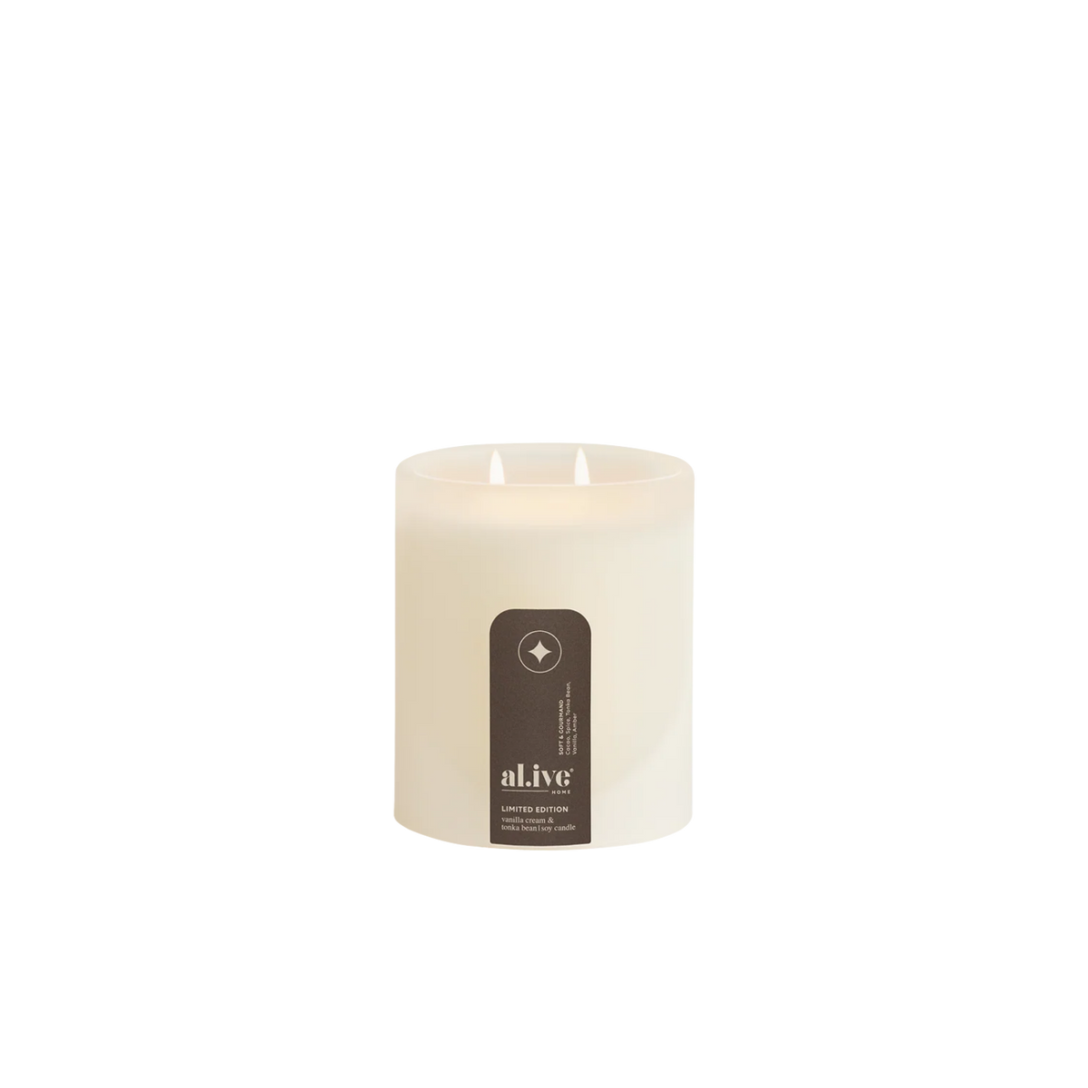 Soy Candle - Vanilla Cream and Tonka Bean
