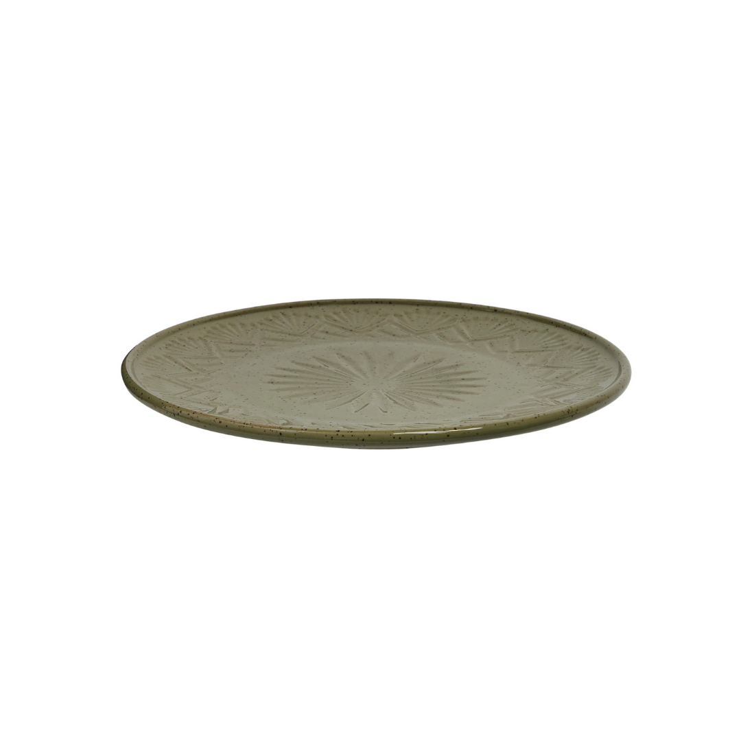 20cm Plate in Peppercorn / Hardware Lane