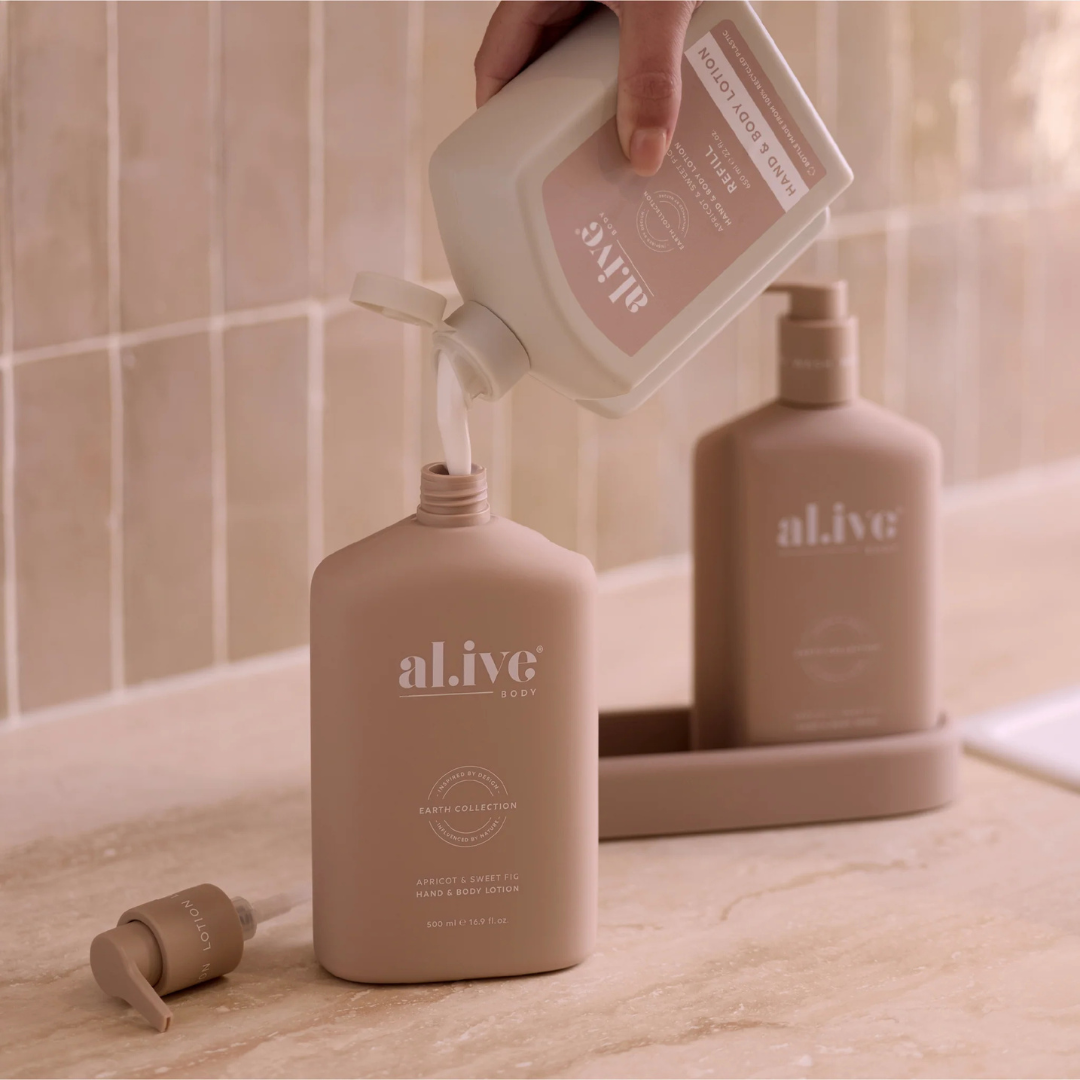 650ml Lotion Refill - Apricot & Sweet Fig