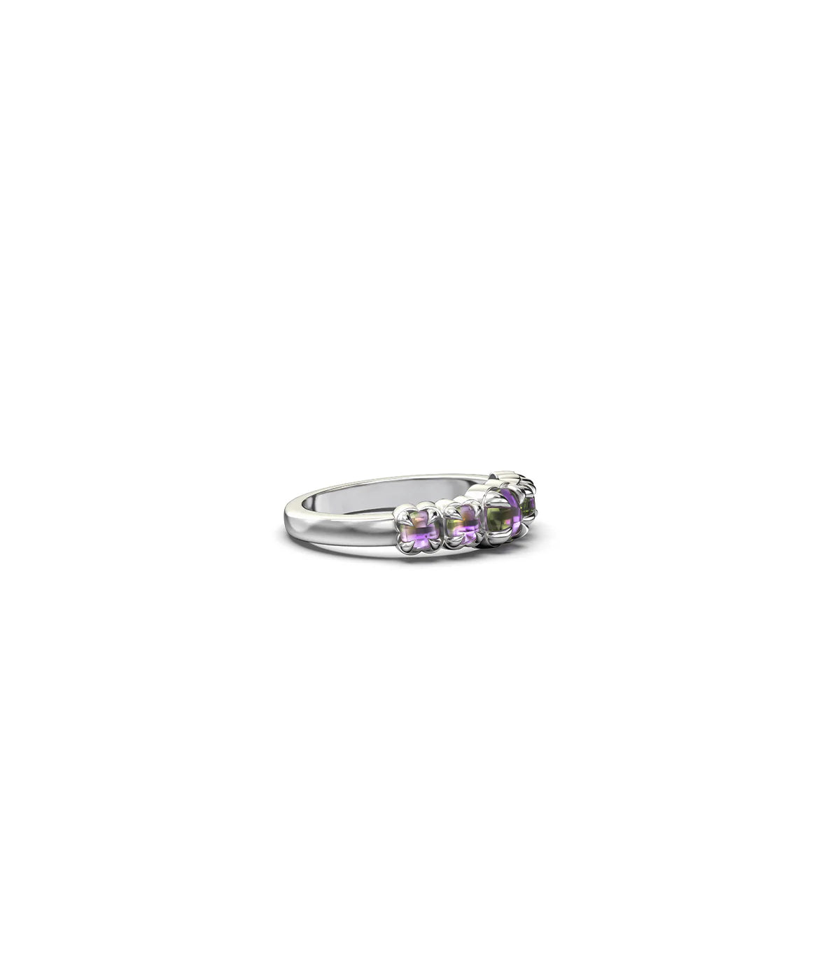 Halo Cluster Ring - Mystic Quartz