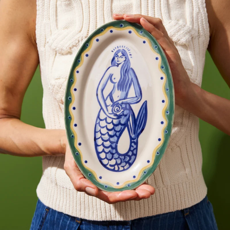 Piccolo Vita Plate Mermaid