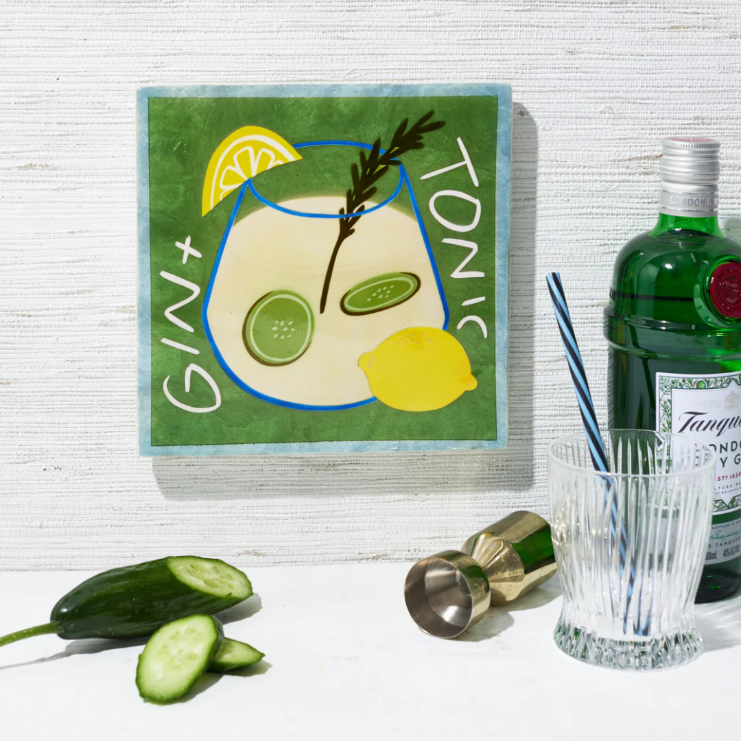 Happy Hour Gin Tile