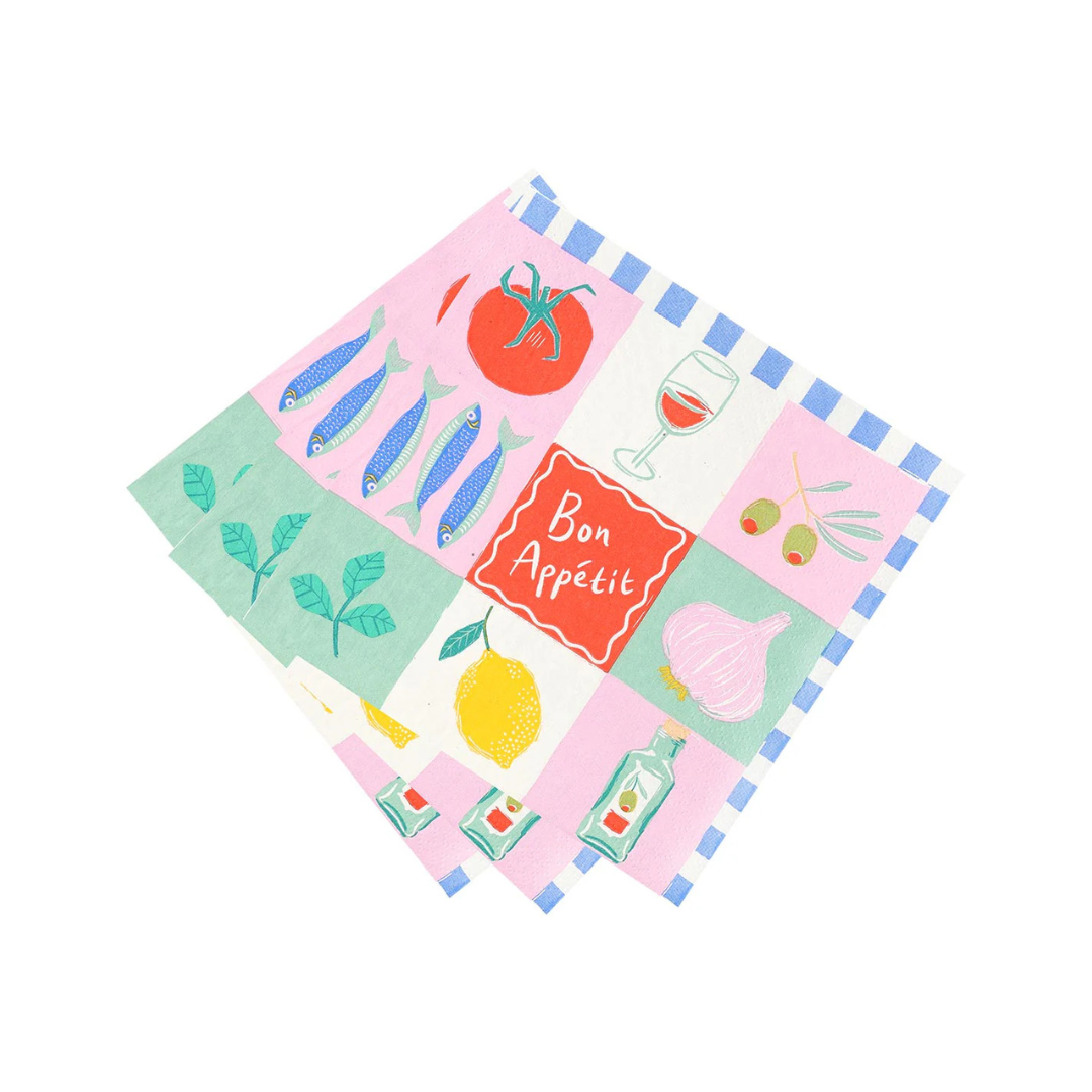 Bon Appetit Recycled Paper Napkins - 20 Pack