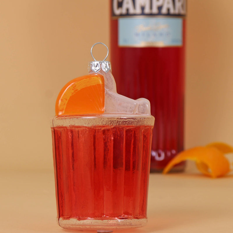 Negroni Glass Decoration