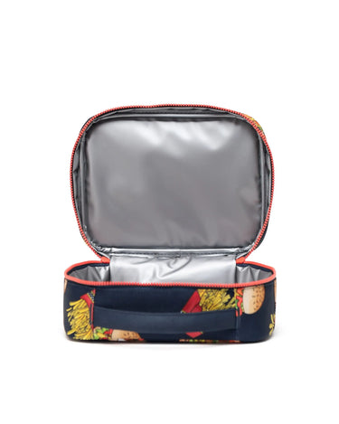 Pop Quiz Lunch Box Little Herschel - Burgers and Fries