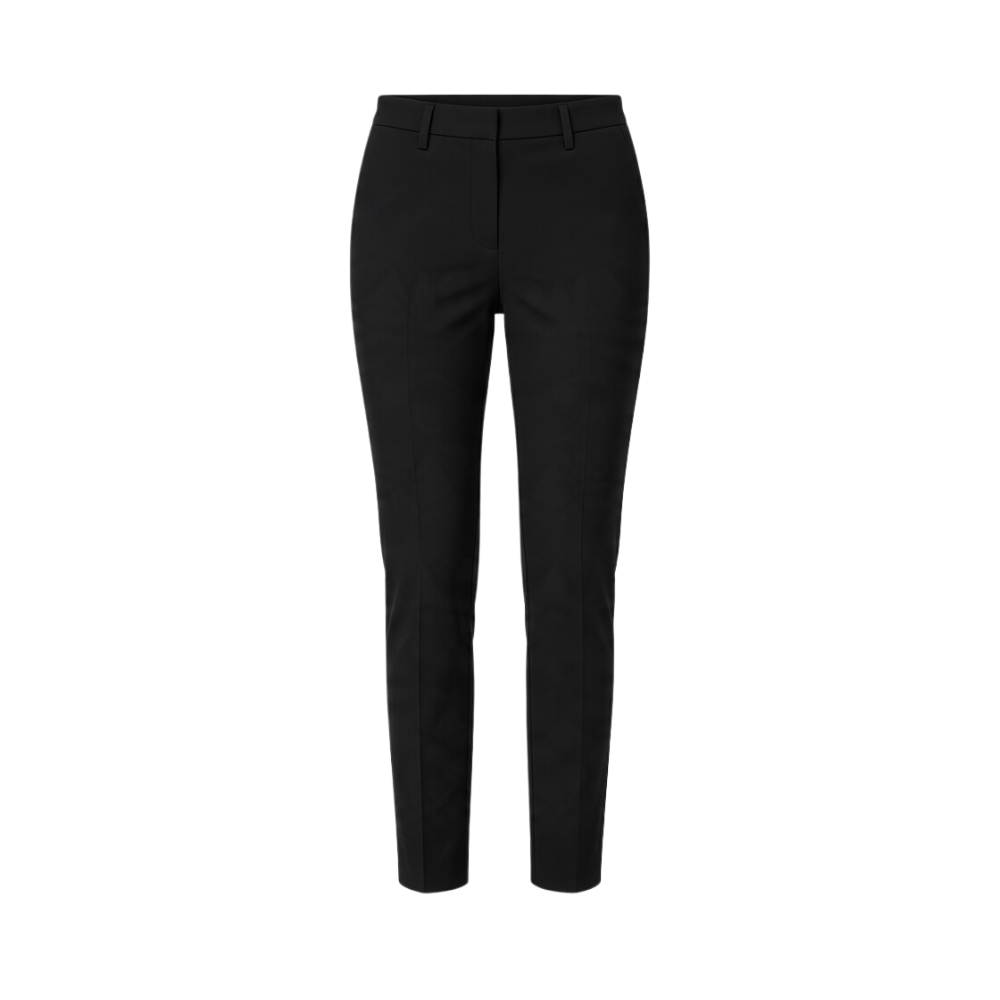 Classic Slim Ankle Pant - Black