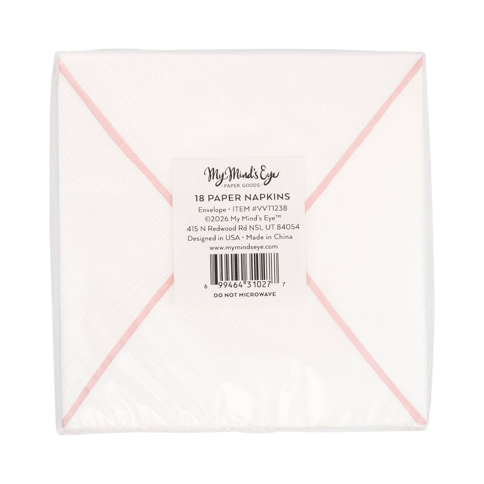 Envelope Shaped Dinner Napkin