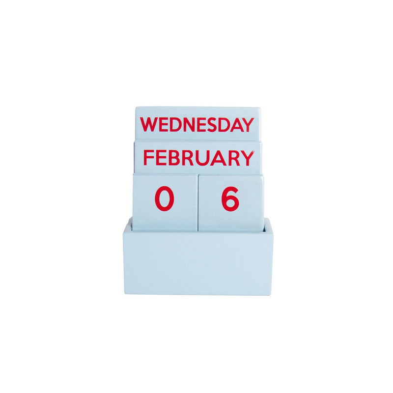 Light Blue Small Glossy Full Color Calendar HF