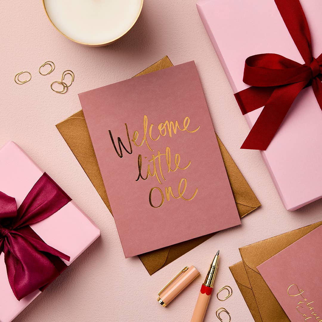 Welcome Little One | Greeting Card